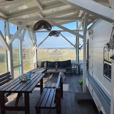 Camping Sea Caravan/camper On The *