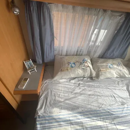 Campingplatz Sea Caravan/camper On The